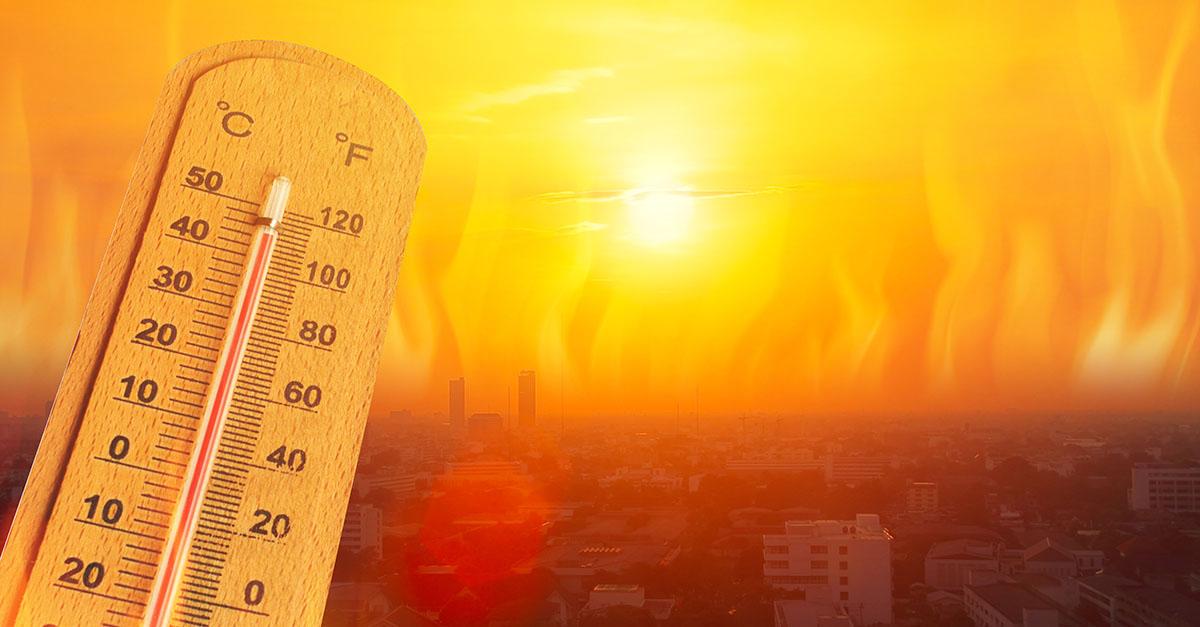 Extreme heat image