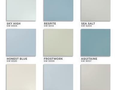 Coastal Colors swatches